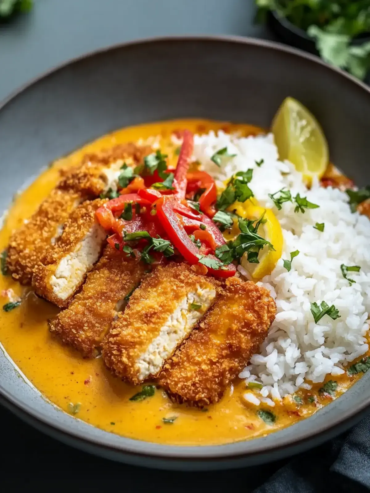 Tofu Katsu Curry