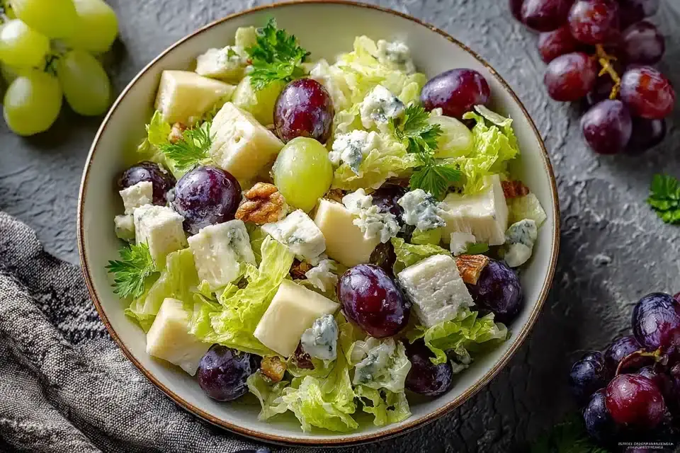 Trauben Käse Salat