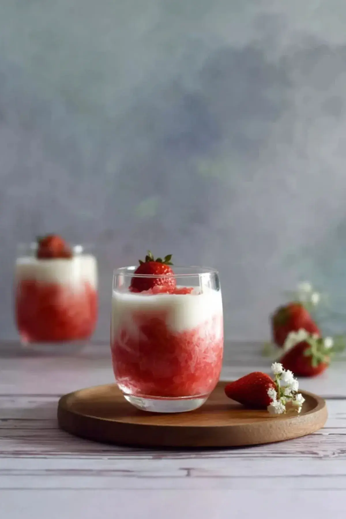 Traumhaftes Erdbeer Dessert im Glas