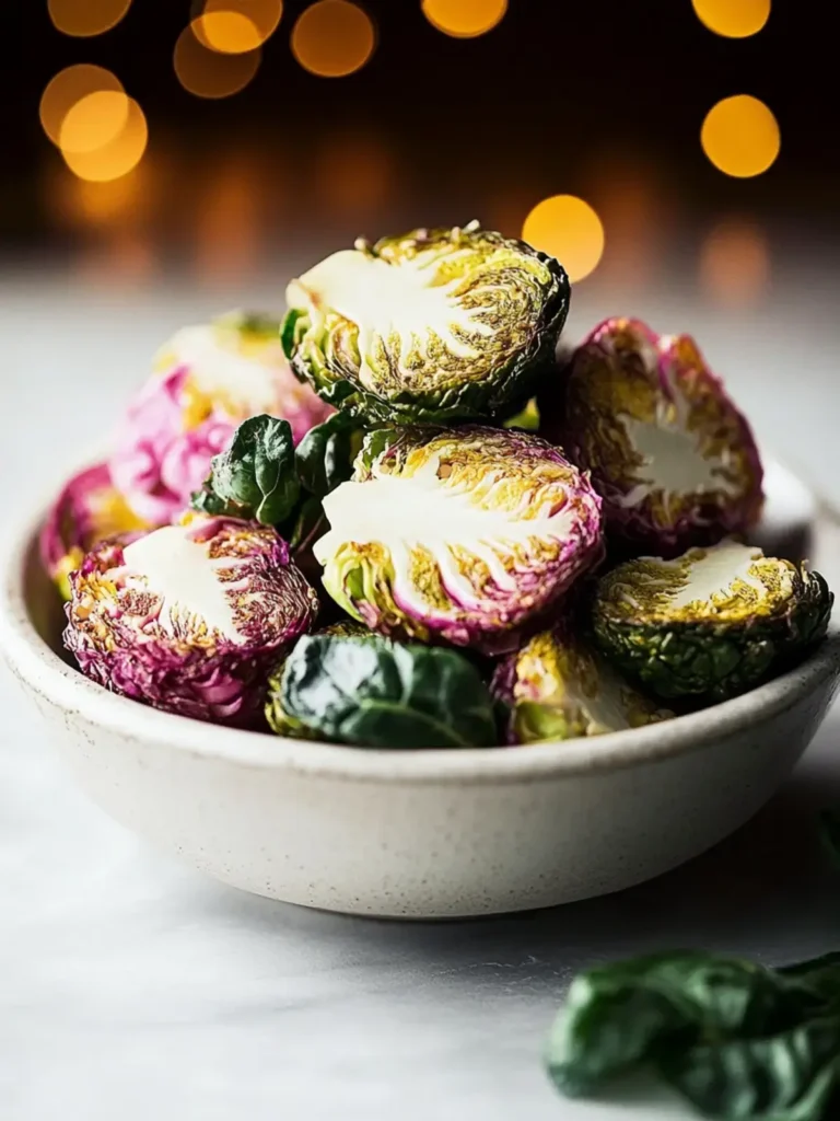 Die Ultimativ Knusprigen Zerdrückten Rosenkohl mit Zesty Dip