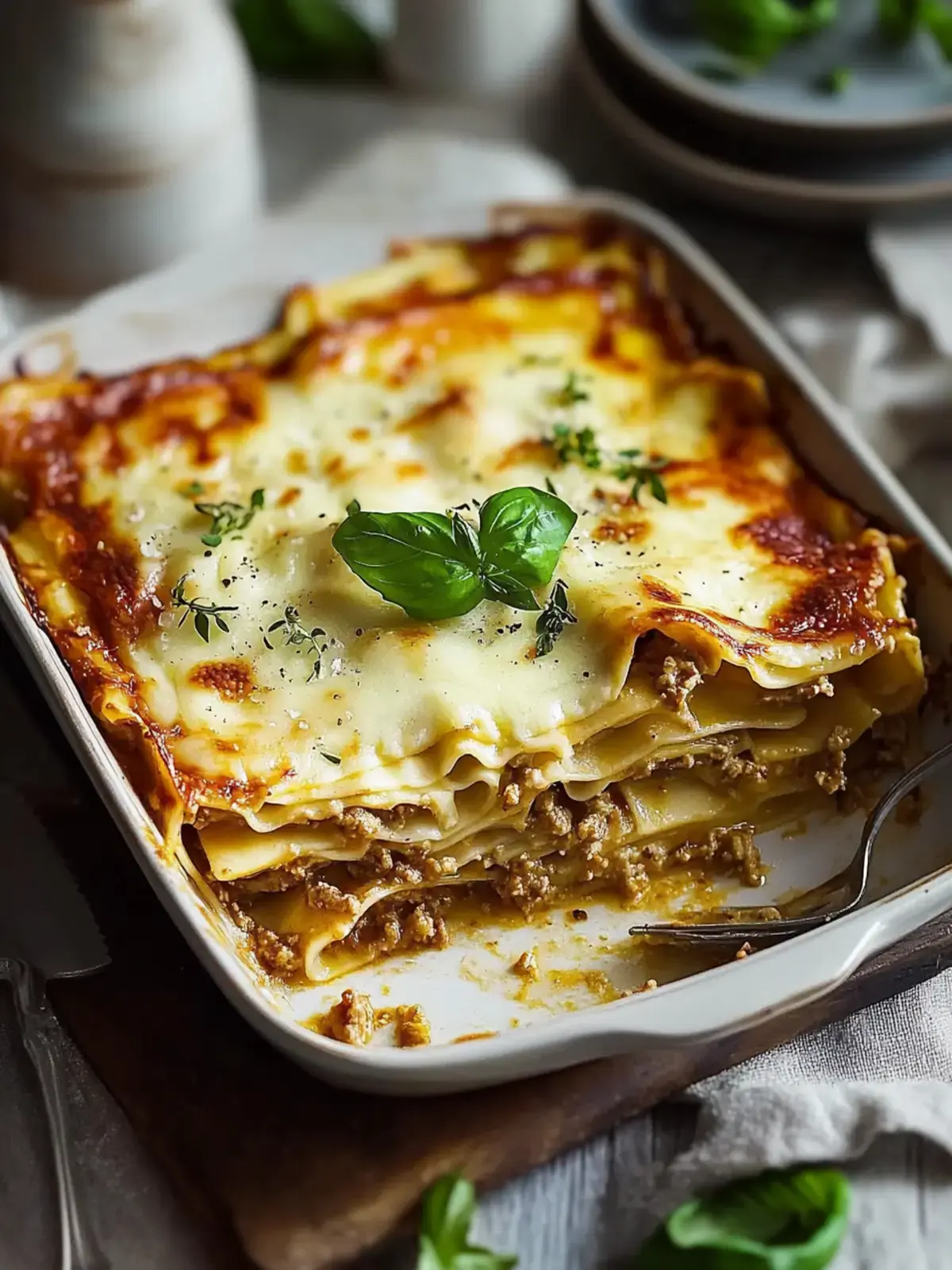 Vegetarische Lasagne Rezept