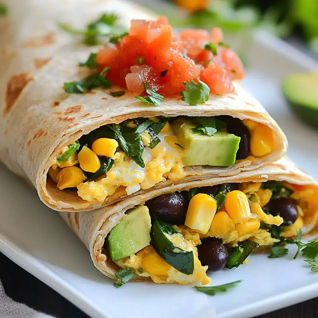 Veggie Breakfast Burritos