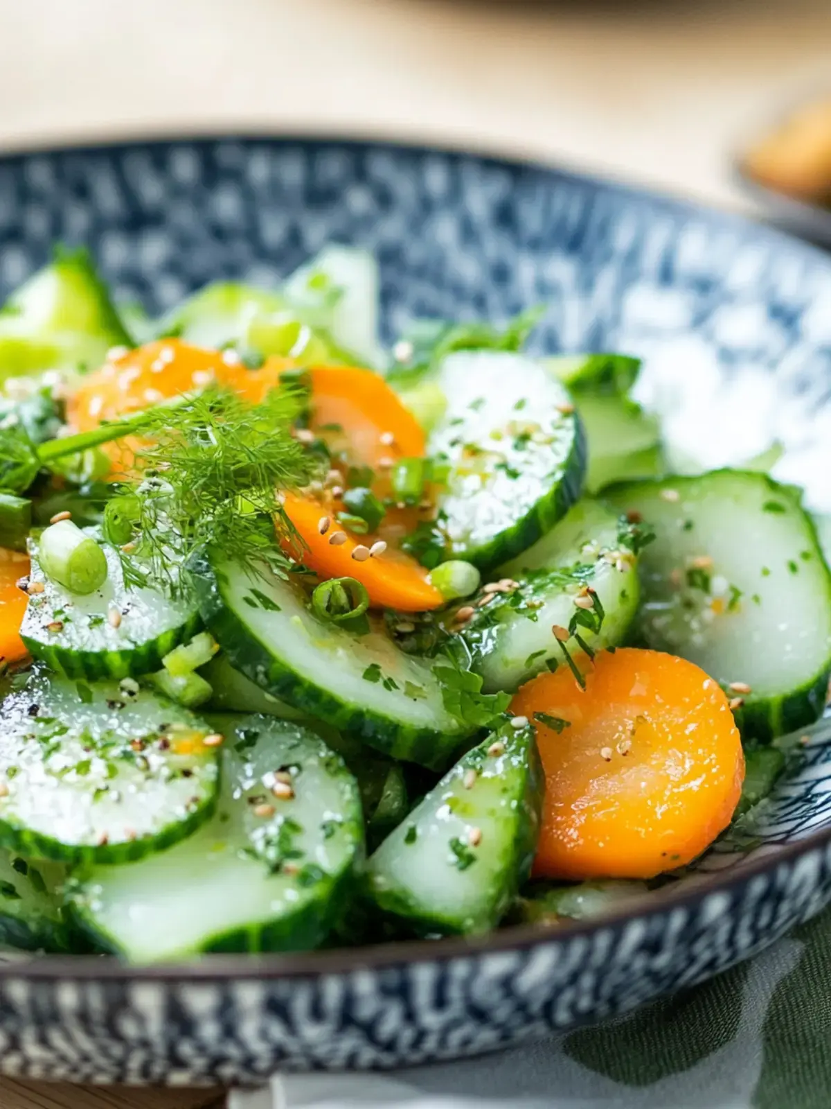 Viral Asiatischer Gurkensalat