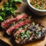 Weinender Tiger Steak