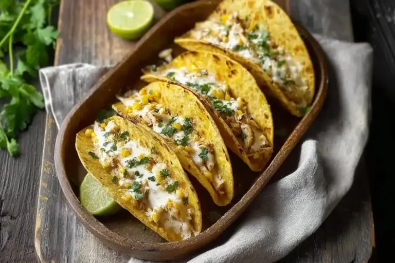 White Chicken Chili Tacos