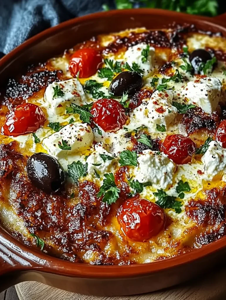 Würziger Türkischer Hackauflauf mit Feta & Joghurt