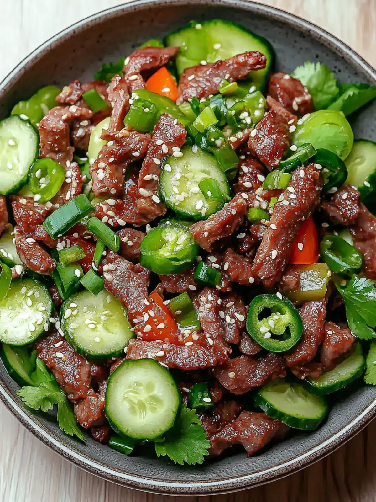 Wyrziges Keto Koreanisches Rinderhackfleisch