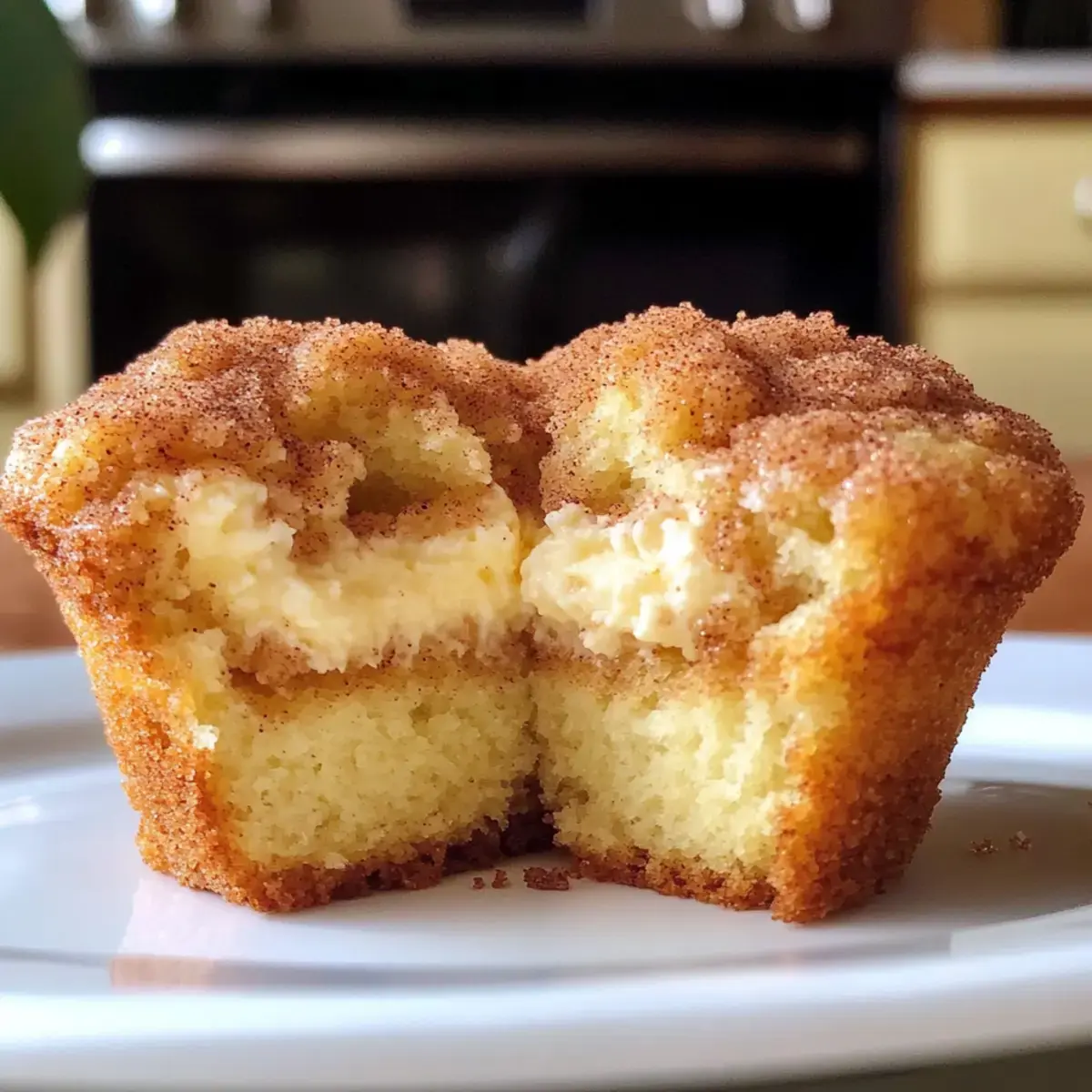 Zimt-Käsekuchen-Muffins