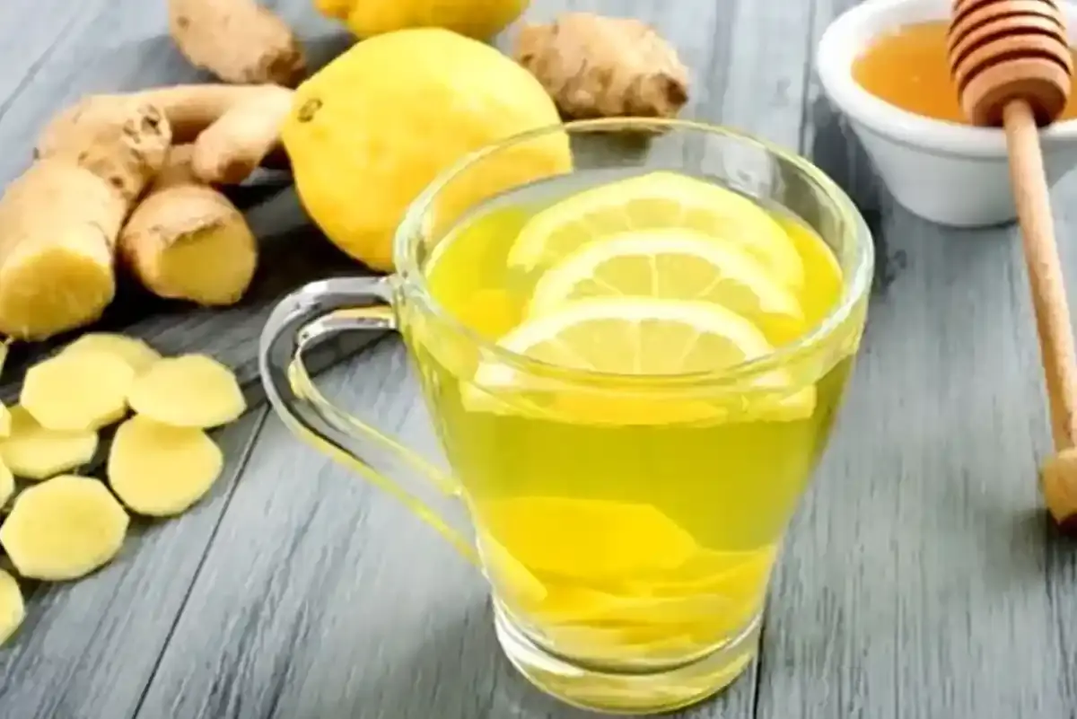 Zitrone Ingwer Getränk Rezept