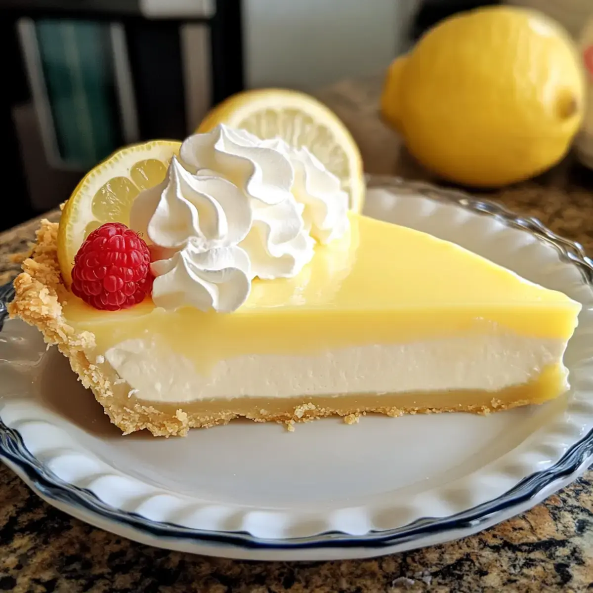 Zitronencremetorte