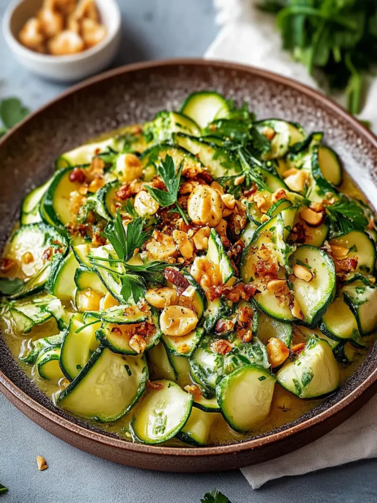 Zucchini und Bohnen Pfanne mit Erdnussbutter: Schnell und Lecker
