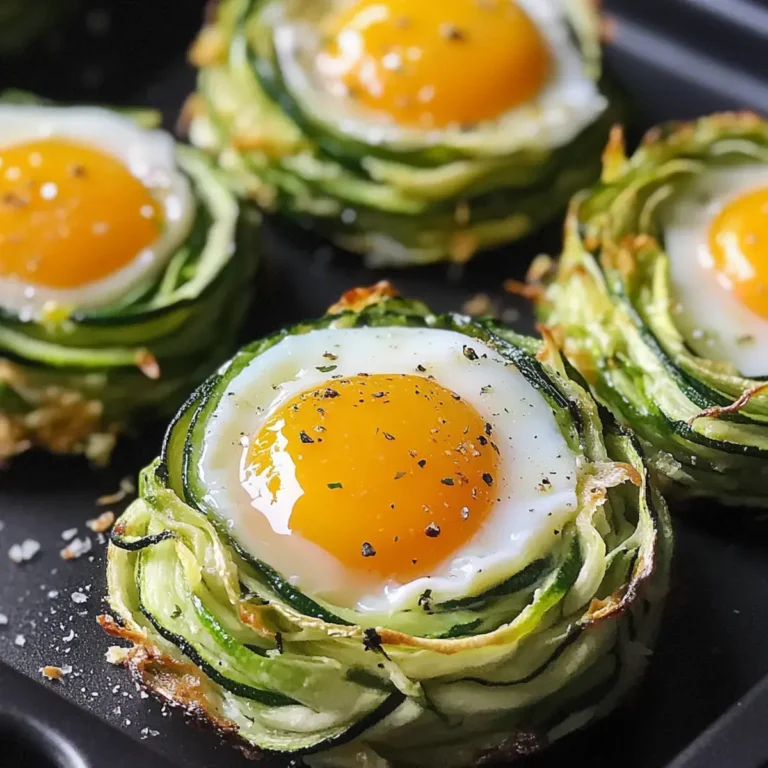 Zucchini-Ei-Nester