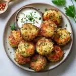 Zucchini Garlic Bites Rezept