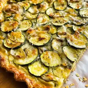 Zucchini Scarpaccia: Köstlicher & einfacher Zucchini-Tart