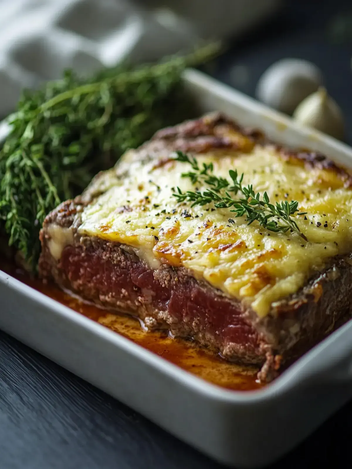Zwiebel Hackfleisch Auflauf 6