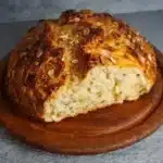 Zwiebel-Quarkbrot ohne Hefe