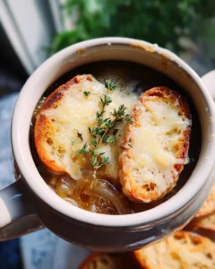 Französische Zwiebelsuppe