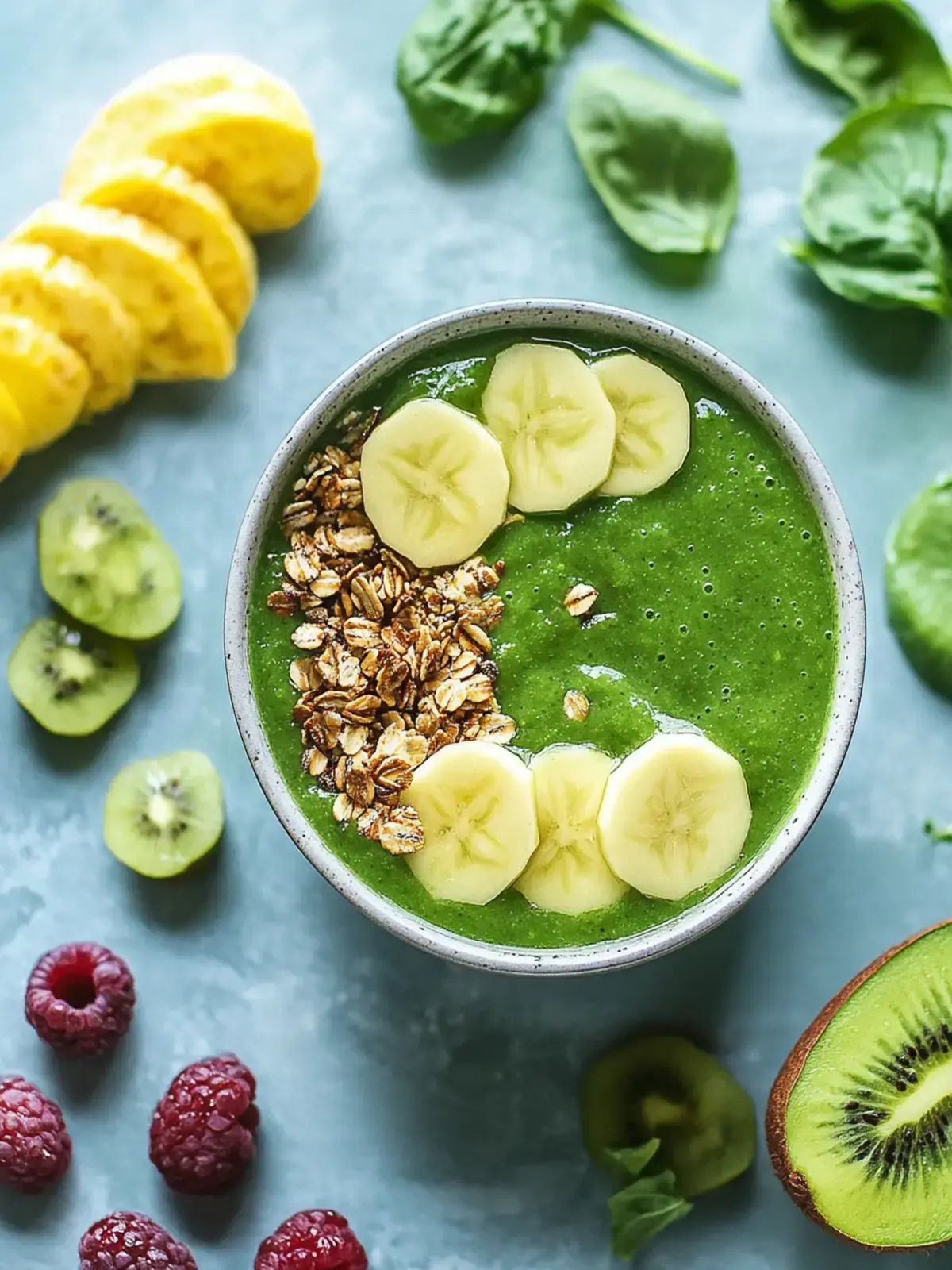 beste grüne Smoothie Schüssel