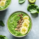 beste grüne Smoothie Schüssel