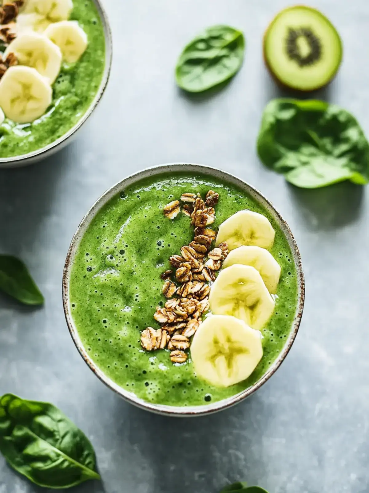 beste grüne Smoothie Schüssel