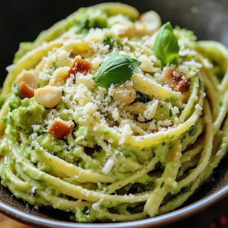 cremige Avocado Pasta
