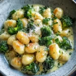 cremige Hyhnchen und Brokkoli Gnocchi 2