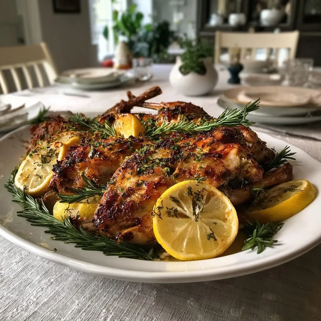 ganzes gebratenes kaninchen rezept