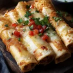 gebackene Frischkyse Hyhnchen Taquitos