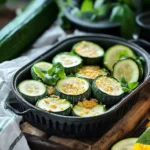 gefyllte Zucchini Mini Bissen