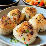 gegrillte Reiskugeln