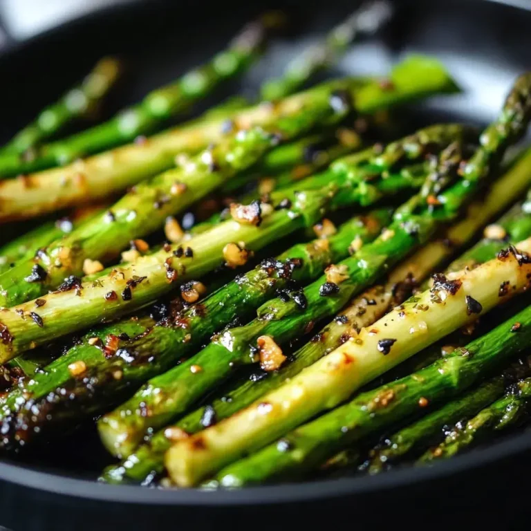 grüner Spargel Airfryer knusprig