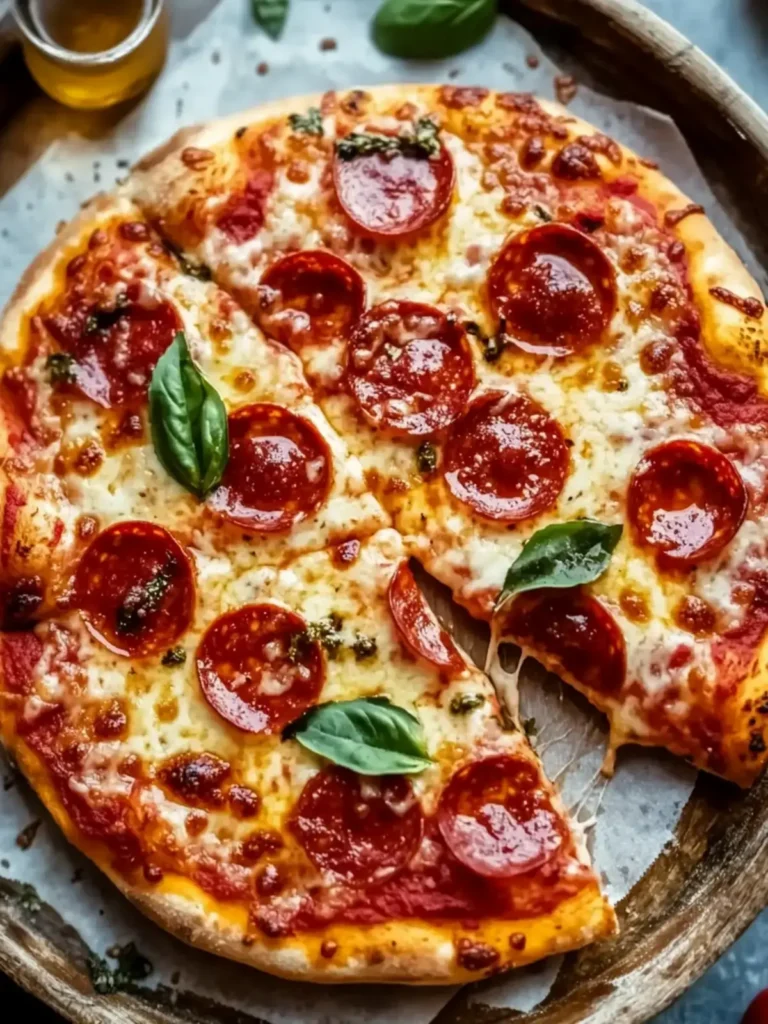 hausgemachte 12-zoll pizza rezept