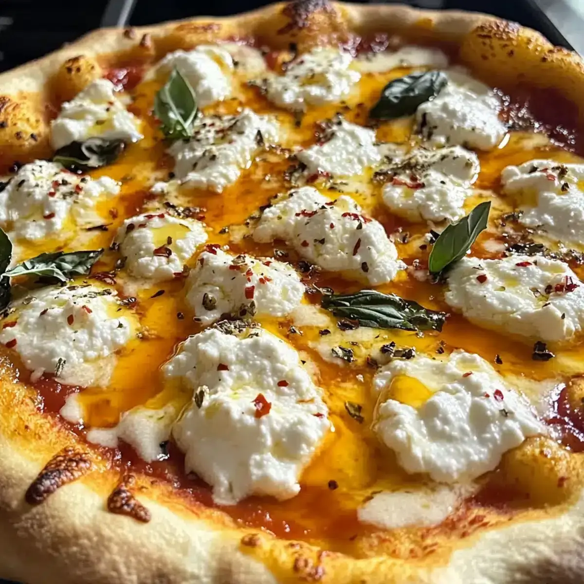 heiye Honig Ricotta Pizza