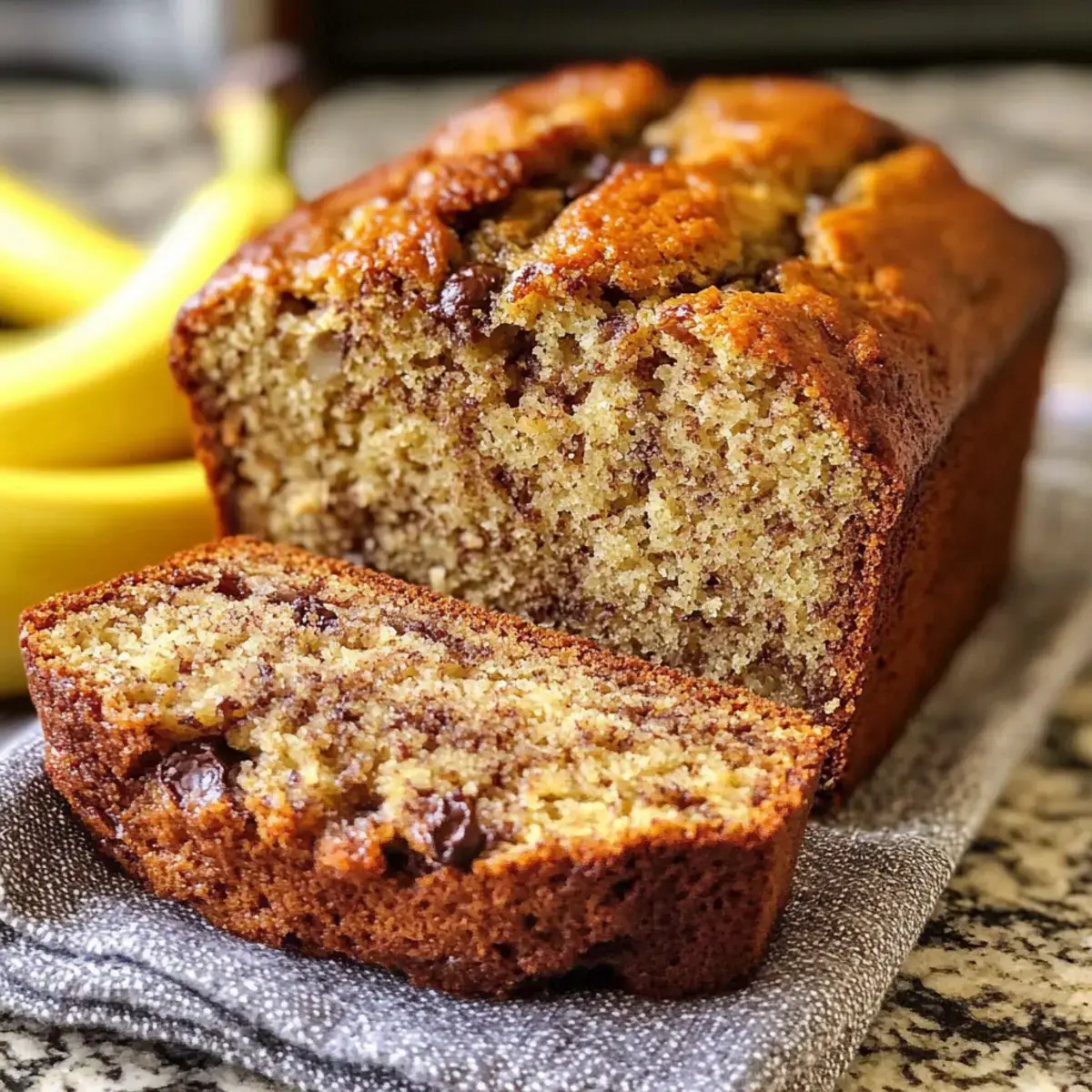 klassisches feuchtes Bananenbrot Rezept