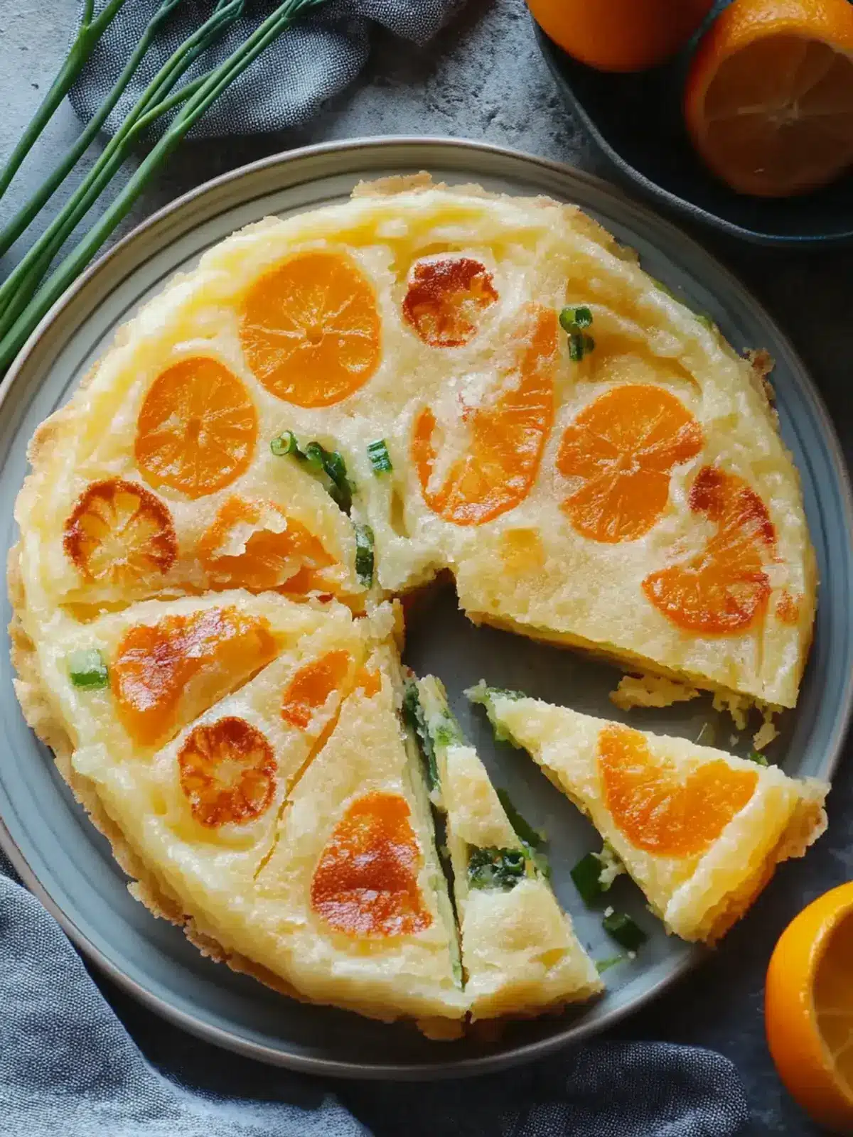 knusprige Reispapier Schnittlauchpfannkuchen
