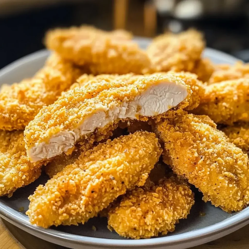 knusprige hühnerstreifen rezept