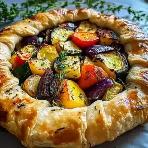 Leckere mediterrane Gemüsegalette