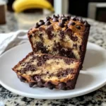 super feuchtes Schokoladenstyckchen Bananenbrot
