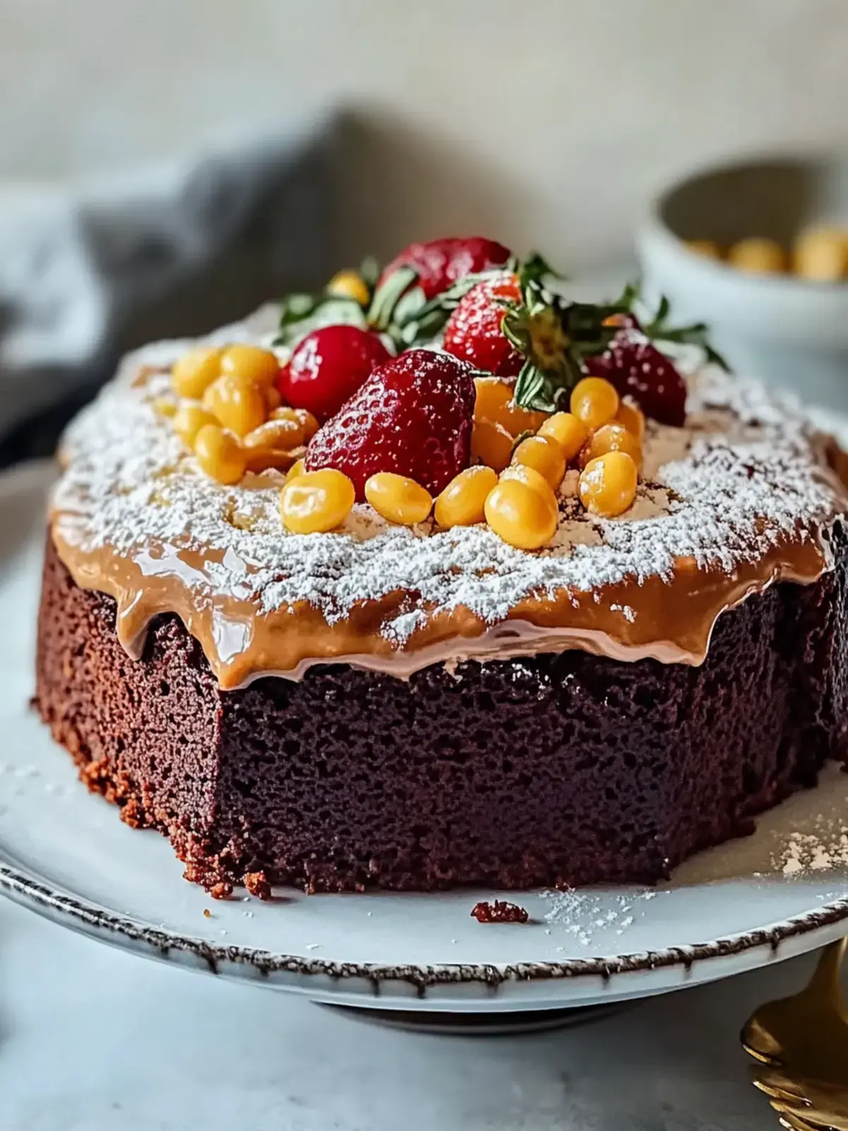 unwiderstehlich feuchter Texas Blechkuchen