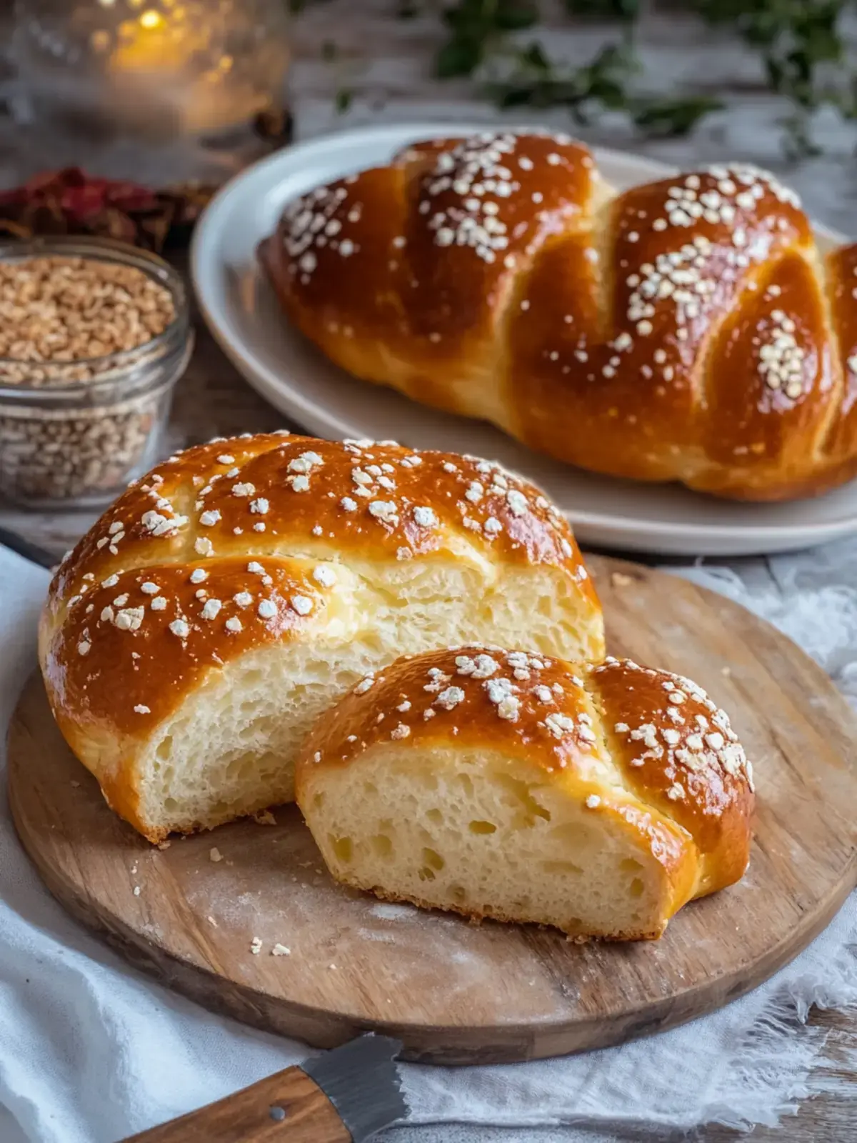 veganer Hefezopf