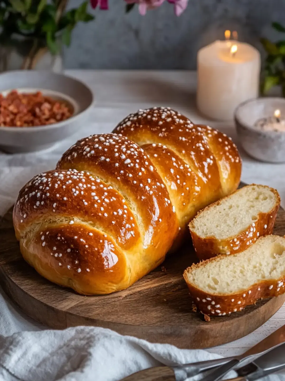 veganer Hefezopf
