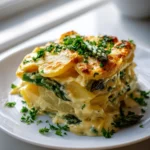 vegetarischer Spargel Kartoffel Auflauf