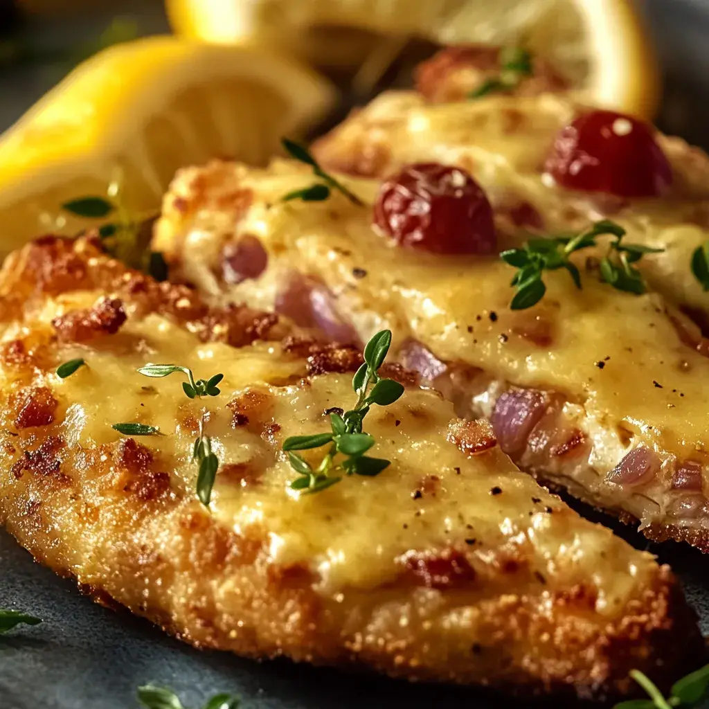 Überbackene Partyschnitzel Rezept