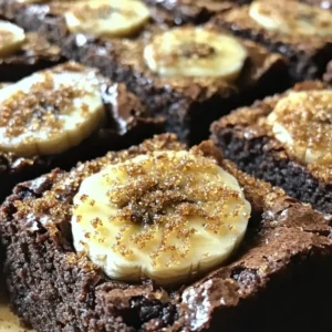 Bananenbrot-Brownies