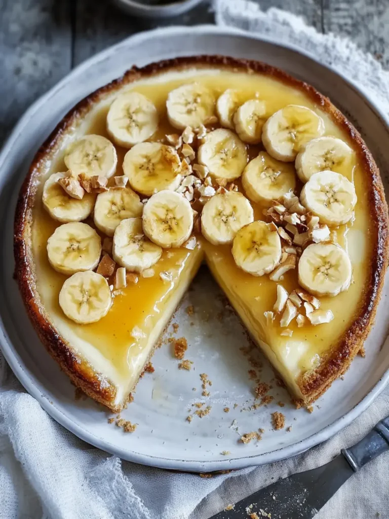 Bananenvergnügen Käsekuchen