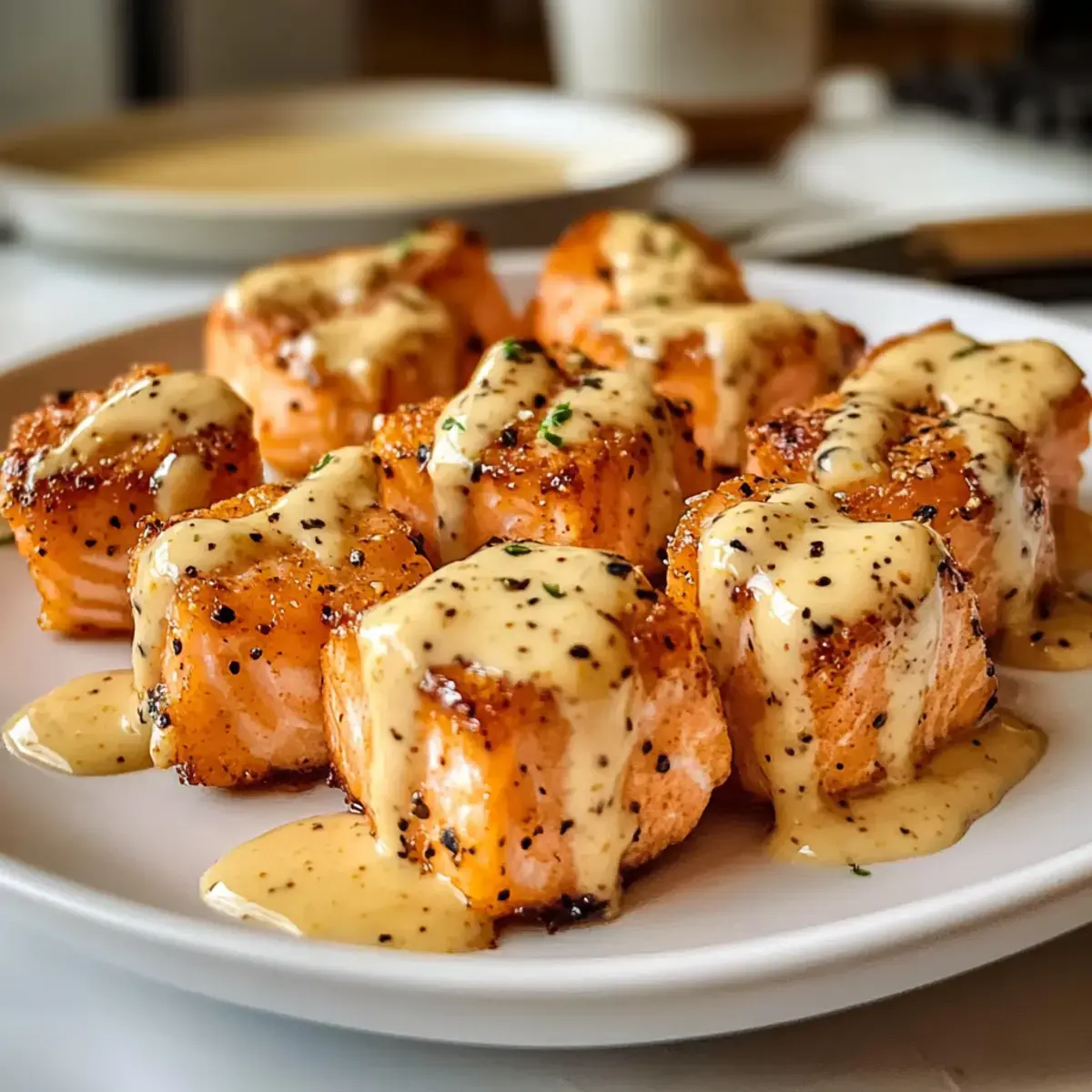 Bang Bang Lachs Häppchen