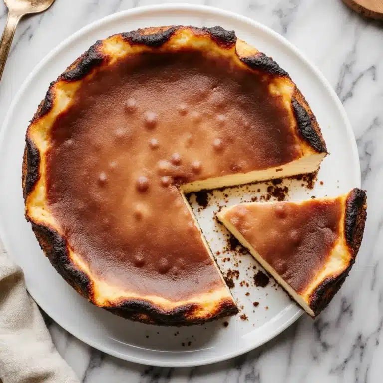 Baskischer Käsekuchen Rezept