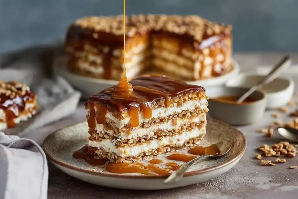 Butterkeks Kuchen ohne Backen