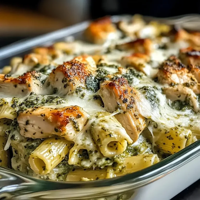 Cremige Pesto-Hühnchen-Pasta
