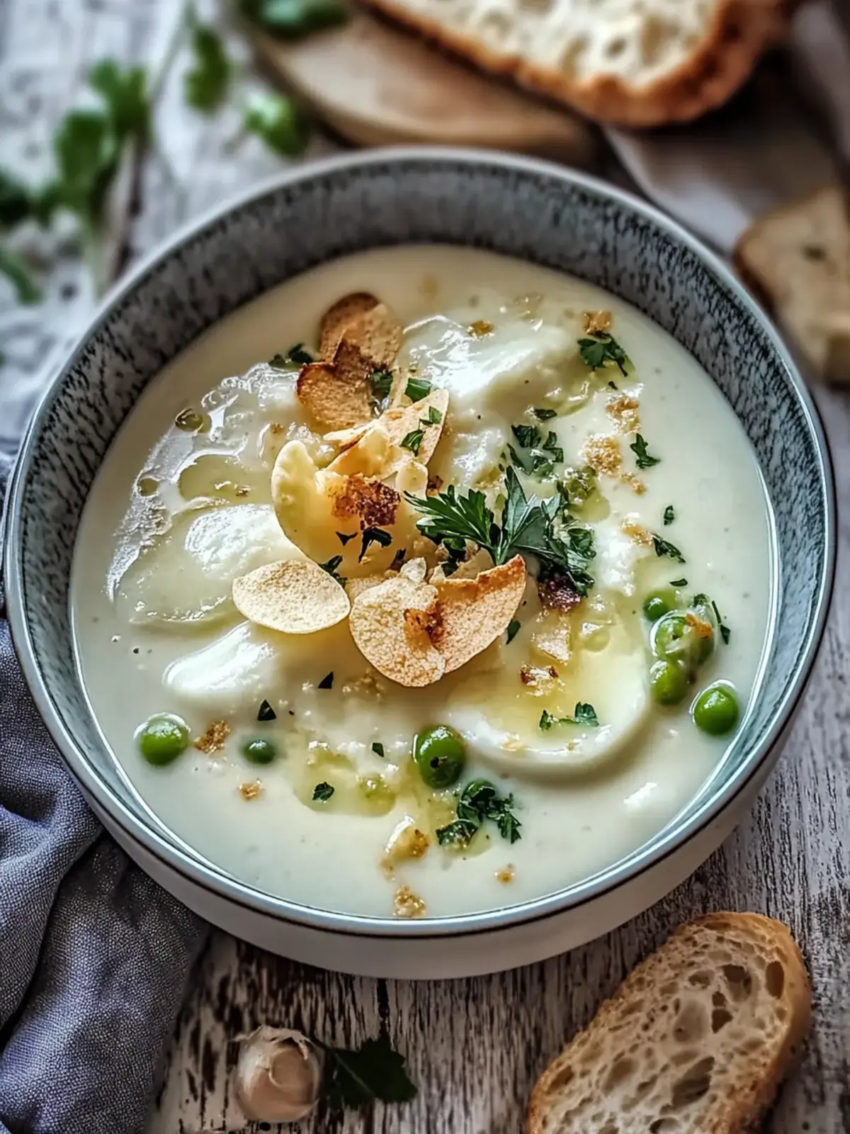 Cremiger Rosenkohl Frischkäse Senfsauce